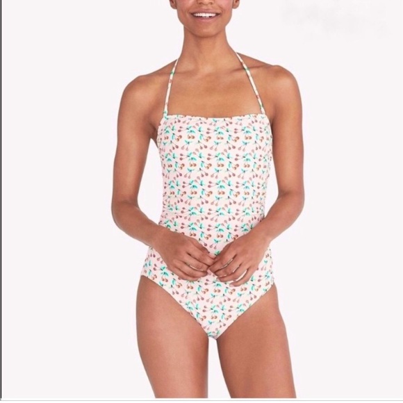 J. Crew Other - J Crew Cherry print one piece suit Large